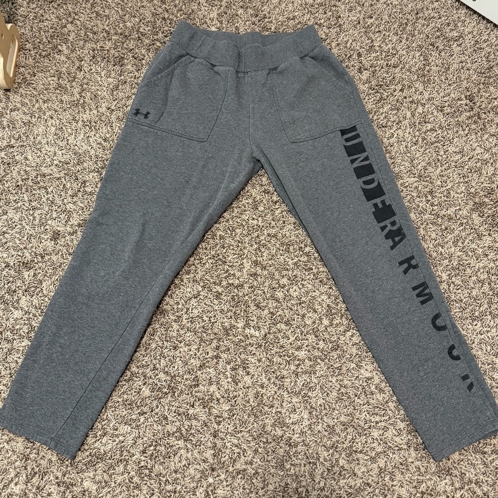 Under Armour Kids Charcoal Joggers